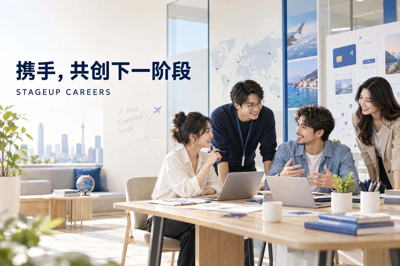 携手，共创下一阶段。StageUp Careers
